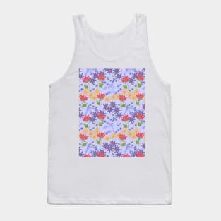 Wildflowers Pattern Tank Top